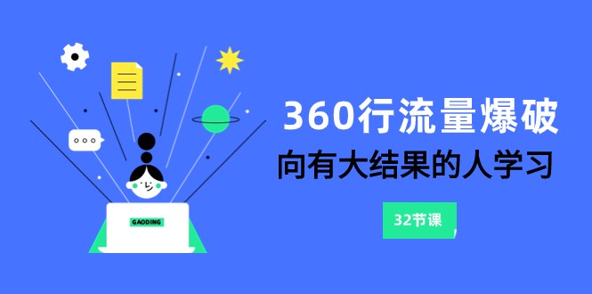 360行-流量爆破，向有大结果的人学习（更新58节课）-网创猫
