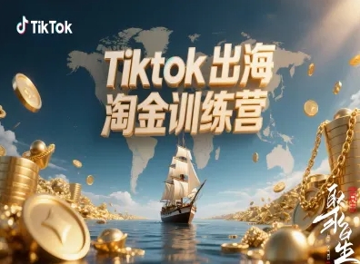 Tiktok出海淘金训练营，跨境电商TK实战变现-网创猫