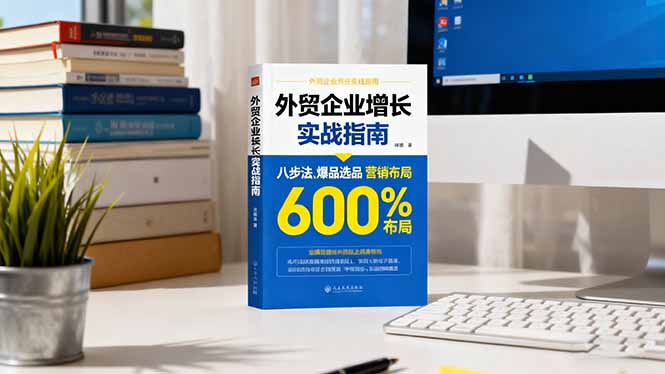 外贸企业增长实战指南，八步法、爆品选品、营销布局，业绩增长300%-网创猫