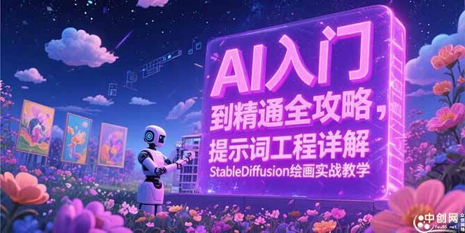 AI入门到精通全攻略，提示词工程详解，StableDiffusion绘画实战教学-网创猫