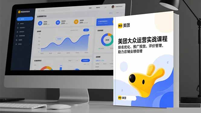 美团大众运营实战课程，排名优化、推广投放、评价管理，助力店铺业绩倍增-网创猫