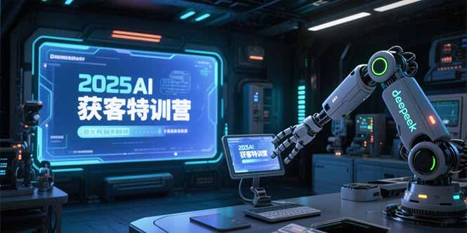 2025AI获客特训营，AI图文视频全制作，deepseek工具实操教学-网创猫