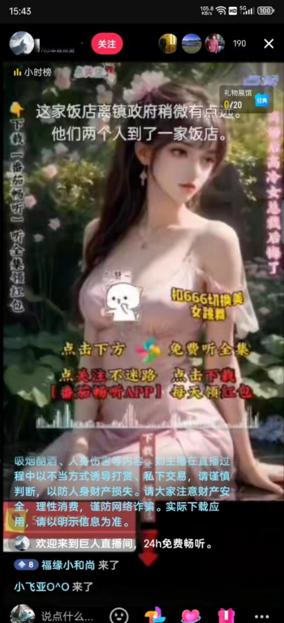 右豹小说无人直播挂机吸金项目,简单易行收益稳定, 月入1000+