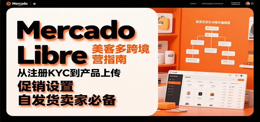 Mercado Libre 美客多跨境运营指南：从注册KYC到产品上传、促销设置，自发货卖家必备-网创猫