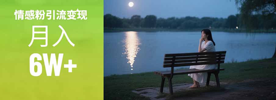 情感粉引流变现实操课：单月变现6w+，情感粉引流变现实操课-网创猫