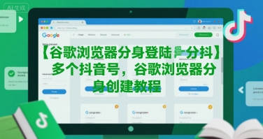 谷歌浏览器分身登陆多个抖音号，谷歌浏览器分身创建教程-网创猫