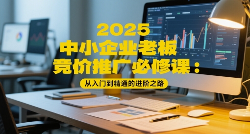 2025中小企业老板竞价推广必修课：从入门到精通的进阶之路-网创猫