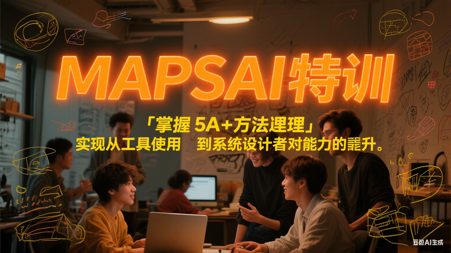 MAPSAI 特训，掌握 5A + 方法论，实现从工具使用者到系统设计者的能力跃升-网创猫