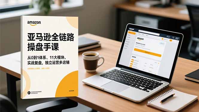 亚马逊全链路操盘手课，从0到1体系、11大模块、实战复盘，独立运营多店铺-网创猫