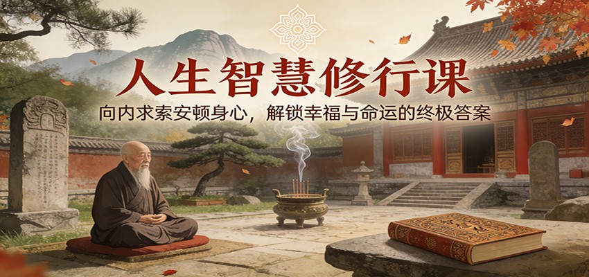 人生智慧修行课：向内求索安顿身心，解锁幸福与命运的终极答案-网创猫