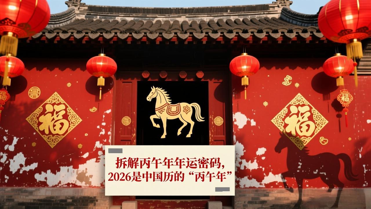 付费文章：拆解丙午年年运密码，2026是中国历的“丙午年”-网创猫