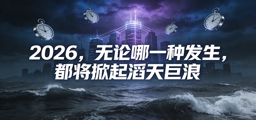 公众号付费文章：2026，无论哪一种发生，都将掀起滔天巨浪-网创猫