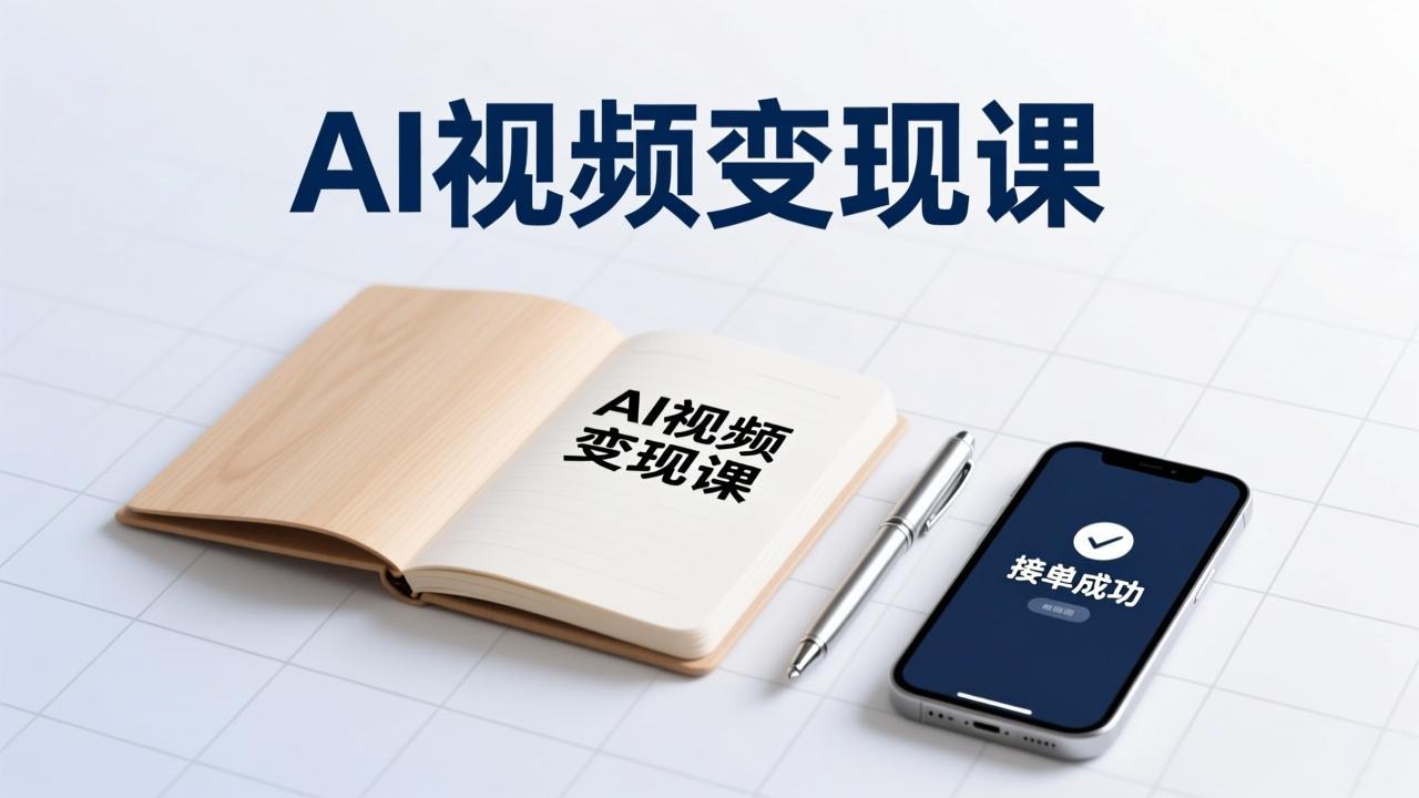 AI视频变现课，学完即可创作短片、接商单，实现副业增收，单项目报价可达千元-网创猫