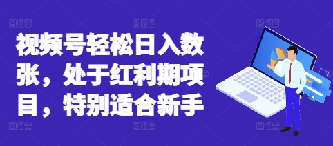 视频号轻松日入数张，处于红利期项目，特别适合新手-网创猫